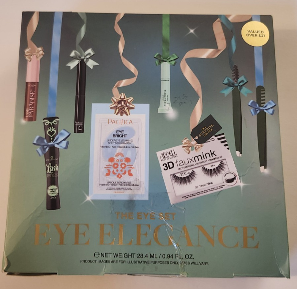 The Eye Set ~Eye Elegance 8pc Gift Set by Target ~ 28.4ml/.94fl oz ~ $37 value